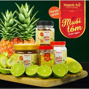 Muối tôm sấy lạnh Thanh Hồ(300gr/250gr) muoi tom say lanh 250gr
