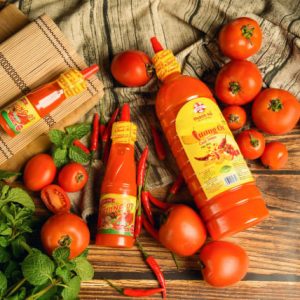 Tương ớt truyền thống Thanh Hồ(950gr/200gr) tuong ot thanh ho 1