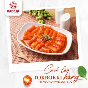 cách làm tokbokki bằng tương ớt