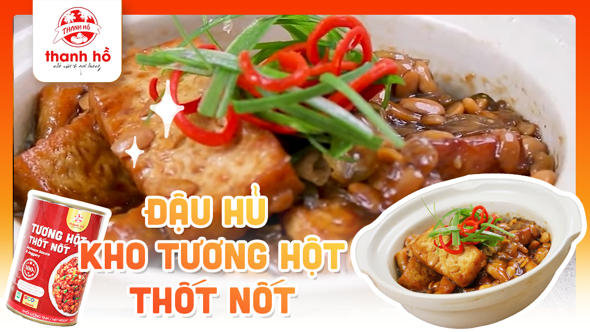 Cách làm đậu hủ kho tương Hột – Món Chay Đậm Đà, Thanh Đạm cách làm đậu hủ kho tương hột