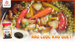 rau luoc kho quet
